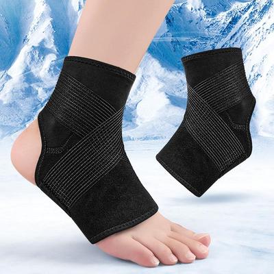 Dünner Sportknöchelschutz Fixierter Sport Fußball Laufbandage Atmungsaktiver Fußschutz Druckverband Professionelle Schutzausrüstung