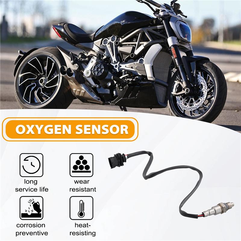 AB77-For Ducati Diavel 1260 S Xdiavel 2017-2021 Lambda Oxygen O2 Sensor 55214491B чёрный