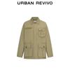 UR Men's 2025 Spring Multi-Pocket Oversized Workwear Jacket