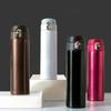 16Oz Metal Water Bottle Stainless Steel Bouncing Cover Vacuum Flask BPA Free Leak Proof Insulated Cup Coffee Mug Water Bottle