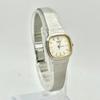 Used [New Battery] SEIKO Ladies Watch Silver Square 1221-5520 530026
