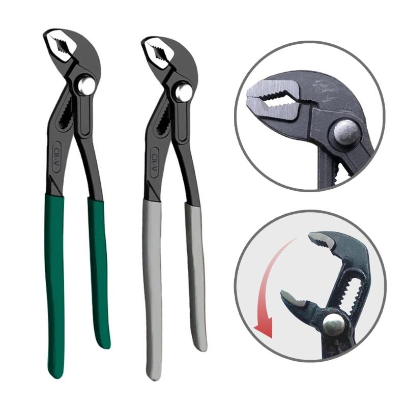 Pump Pliers Adjustable With Quick Adjustment For Versatile Tasks Industrial Repair Adjustable For Home And Workshop Use