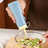 Transparent Condiment Squeeze Bottle Leakproof Design Silicone Split Bottle  Salad Dressing