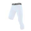 Men Base Layer Running Tight Sports Cropped One Leg Leggings Basketball Football Soccer Fitness Exercise 3/4 Pants S M L XL 2XL