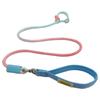 Gradient Shock-Absorbing Nylon Dog Leash for Small To Large Pets - Explosion-Proof with Integrated P Rope and P Chain.