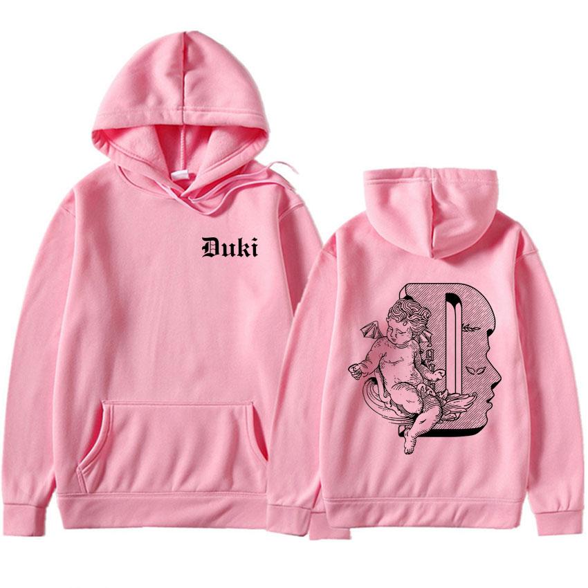 Rapper Duki Tour Merch Sweatshirt Graphics Gothic Casual Oversized Y2k Clothes Hoodie Hip Hop Mens Loose Pullover