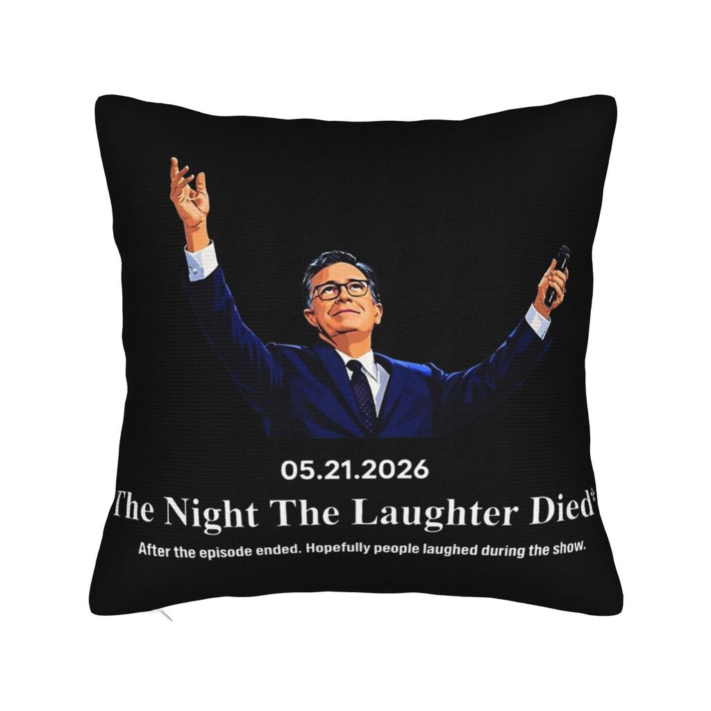 Federe Cuscino Decorative Stephen Colbert The Late Show Accessori Cuscino da Arredo per la Casa Copricuscino con Zip Varie Misure