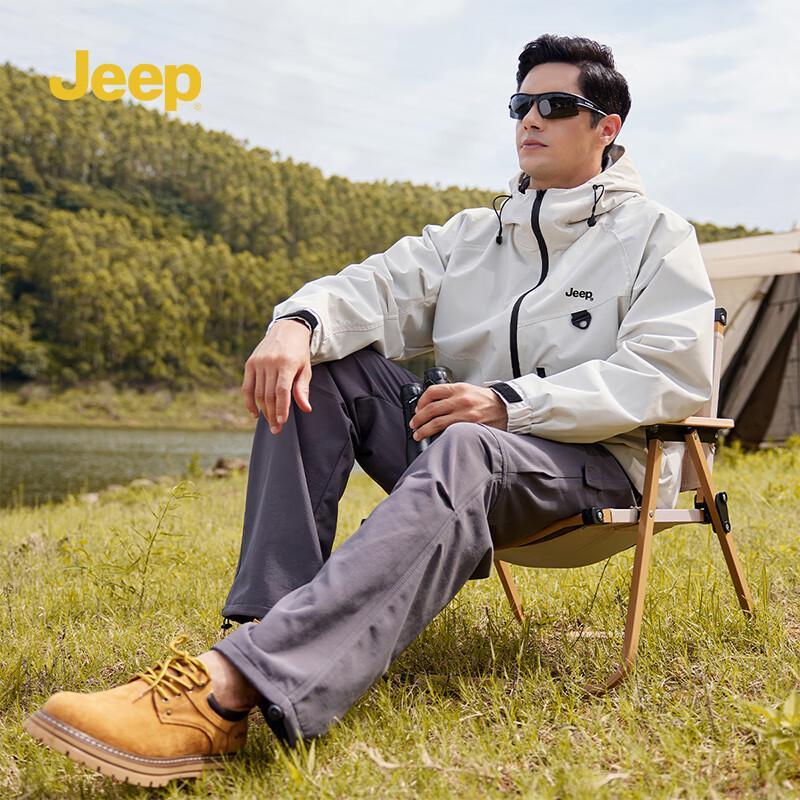 

JEEP Men s Hooded Windproof Casual Jacket P843MWJ330 M