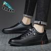 Men's leather shoes casual shoes genuine leather shoes men's 2025 new Korean version autumn men's white shoes