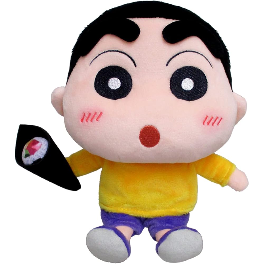 Sanei Boeki Crayon Shin-chan Plush Toy 3D CG Design 20cm Height Soft Toy