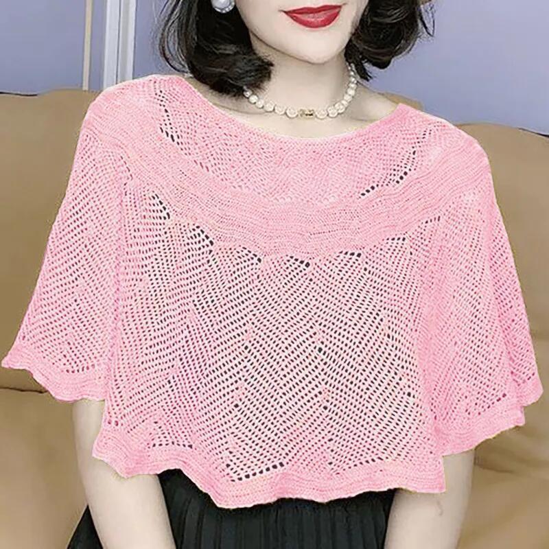 Women's Slim-Fit Long Sleeve Sun Protection Cardigan - Trendy Tie-Up Knit Cover-Up 