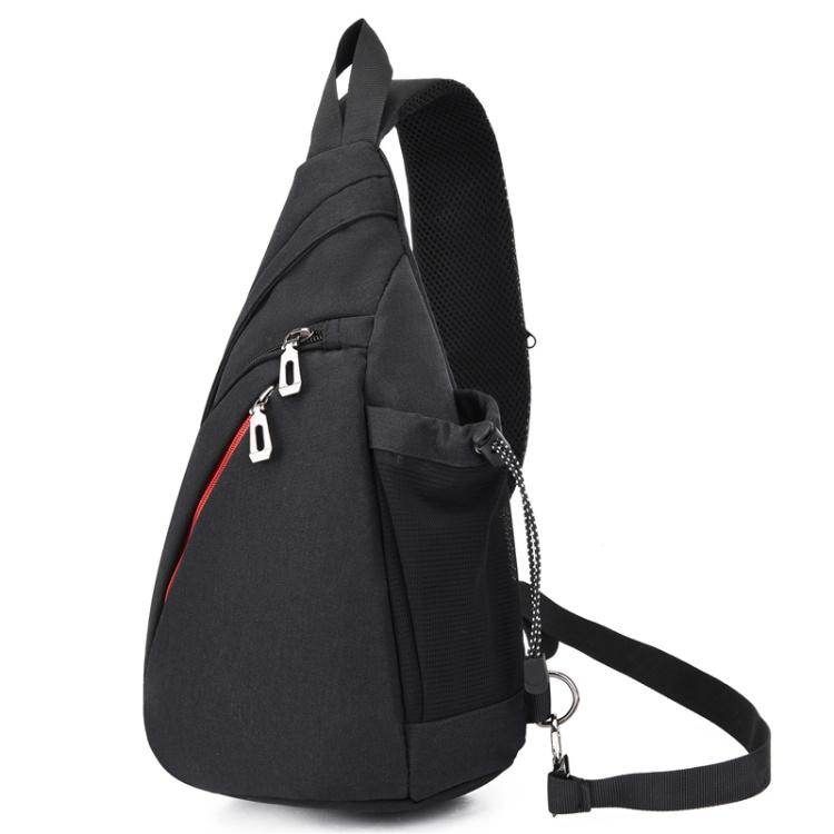 Oxford Cloth Chest Bag Multifunctional Large Capacity Men'S Crossbody Bag Casual Sports Outdoor Backpack