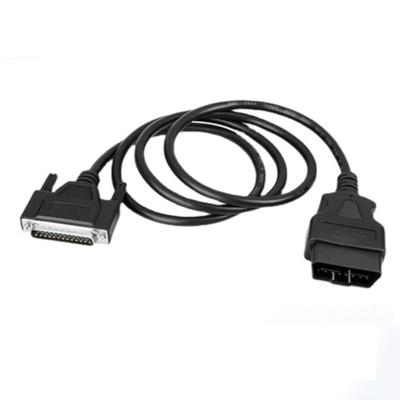 Kabel OBD 2 16-stykowy do DB15 męski port szeregowy Złącze adaptera RS232 Kabel samochodowy 100CM 16-stykowy do DB25-stykowy szeregowy RS232 OBD2 CABLE