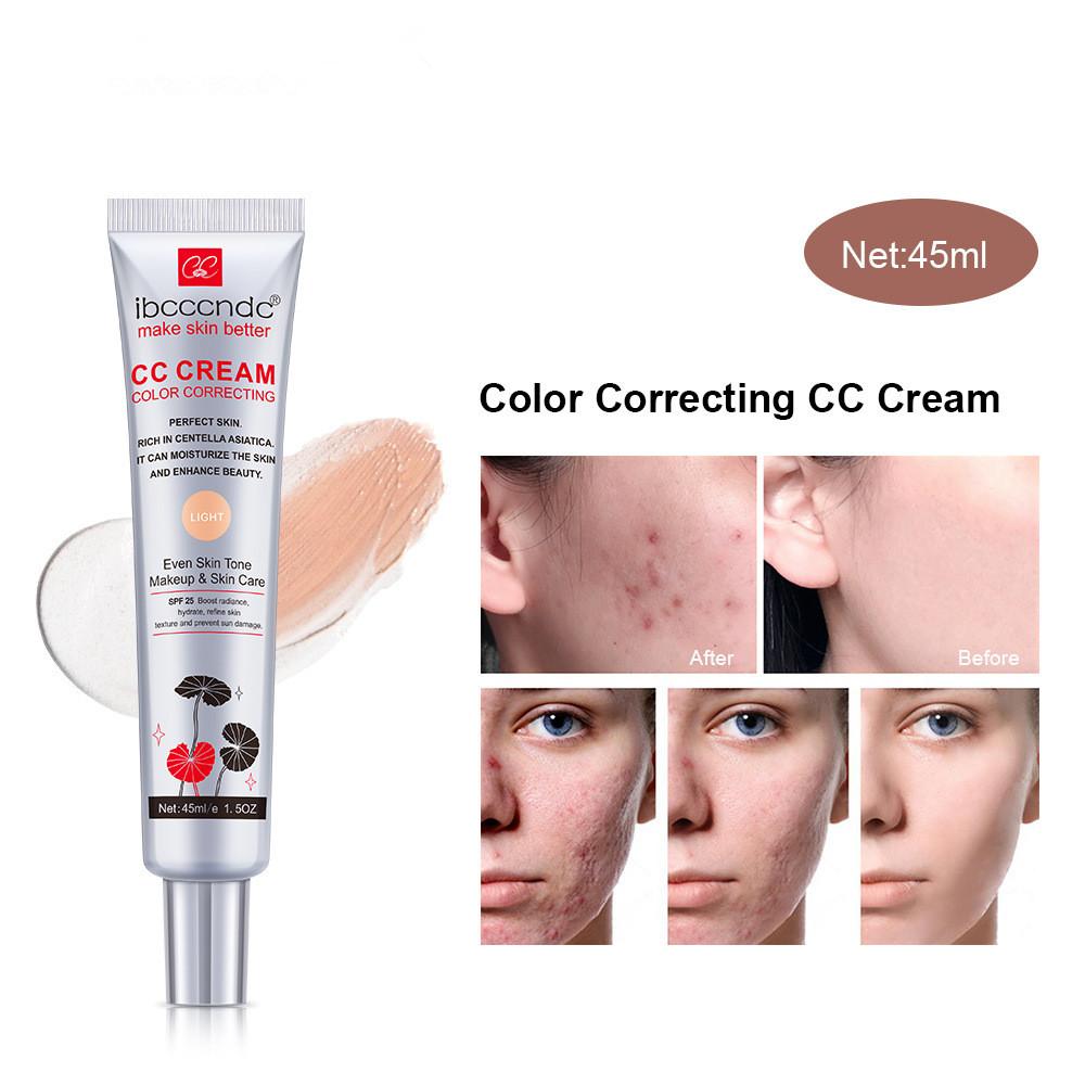 CC Cream per Viso Correttore Trucco Fondotinta Correttore Coprenza Totale Cosmetici Nuovo