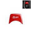 For BMW F30 F31 3 Series Carbon Fiber Red Engine Start/Stop Button Sticker Cover