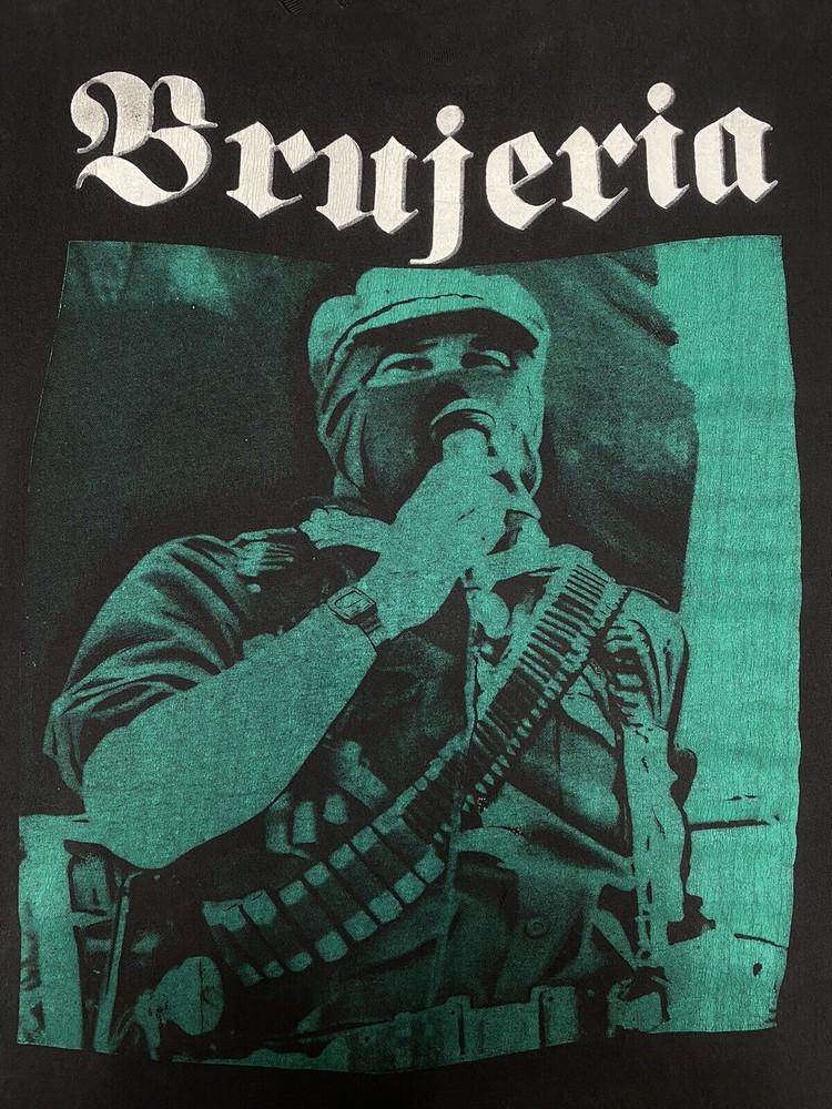 Brujeria Band Gift For Fans Black T-Shirt Cotton Full Size YY299 Unisex T-Shirt L