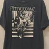 Maglietta Retro Fleetwood Mac, Maglietta con Fantasia Retro Rock Band, Maglietta Casual Unisex Estiva Stile Harajuku da Uomo