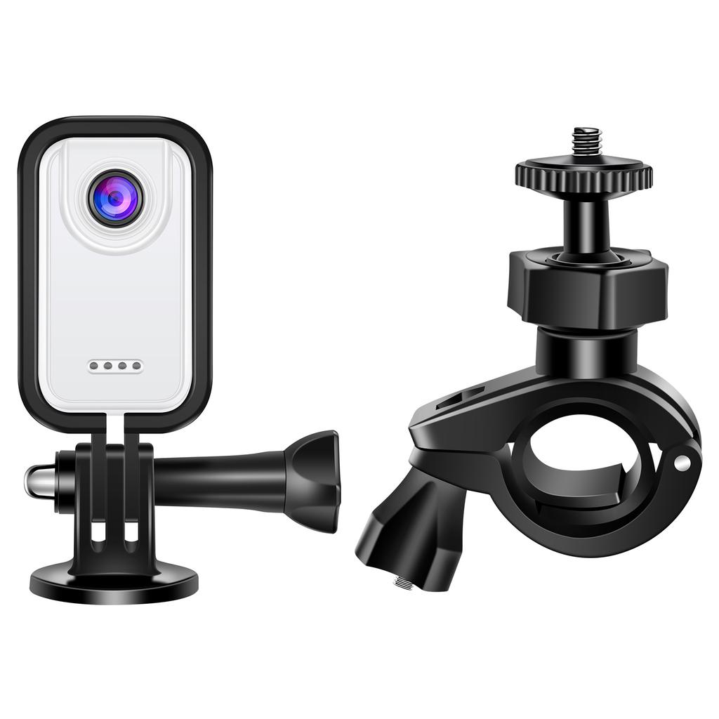 120 Angle Recorder with Handlebar Bracket Professional Photo Camera 1.47 In Screen Portable Sports Camera Motorcycle Recorder