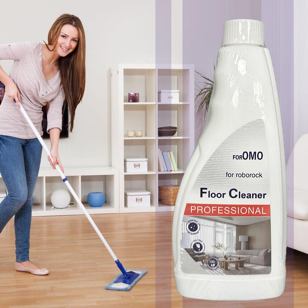 480ML Bodenreinigungsflüssigkeit für Roborock S8 Pro Ultra/S7 MaxV Ultra/Dyad/S7 Staubsaugerteile Roboterwischer Antibakteriell OMO