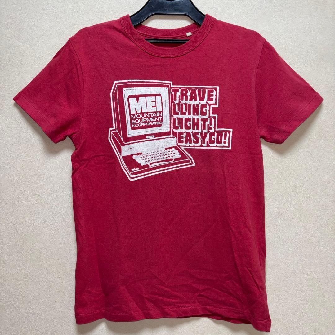 vintage MEI T-shirt Red S Short Sleeve Single Stitch L