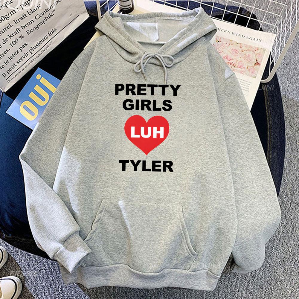 Pretty Girls Luh Tyler Rapper Hoodies Hip Hop Streetwear Casual Men Heavy Mental Fashion Sweatshirts Hooded Winter Hoodie