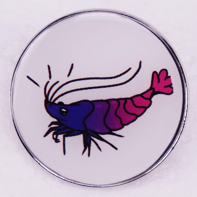 Crawfish Mantis Shrimp Brooch Accessory