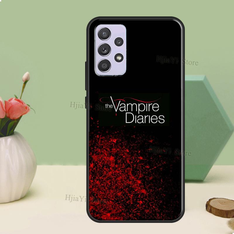 The Vampire Diaries Fodral För Samsung A54 A34 A24 A14 A51 A71 A12 A22 A32 A52 A72 A73 A33 A53 A13 Baksida