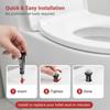 1/2 Pcs Toilet Seat Bolt Kit Anti-corrosion Universal Screw Set for DIY Bathroom Toilet Cover Repair Home Renovation Use