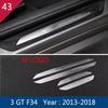 Für BMW 3 4er 3GT F30 F31 F32 Innenraum Handschuhfach Beifahrer Werkzeugkasten Zierleisten Pailletten Dekorabdeckung Zierleiste Auto Styling Zubehör