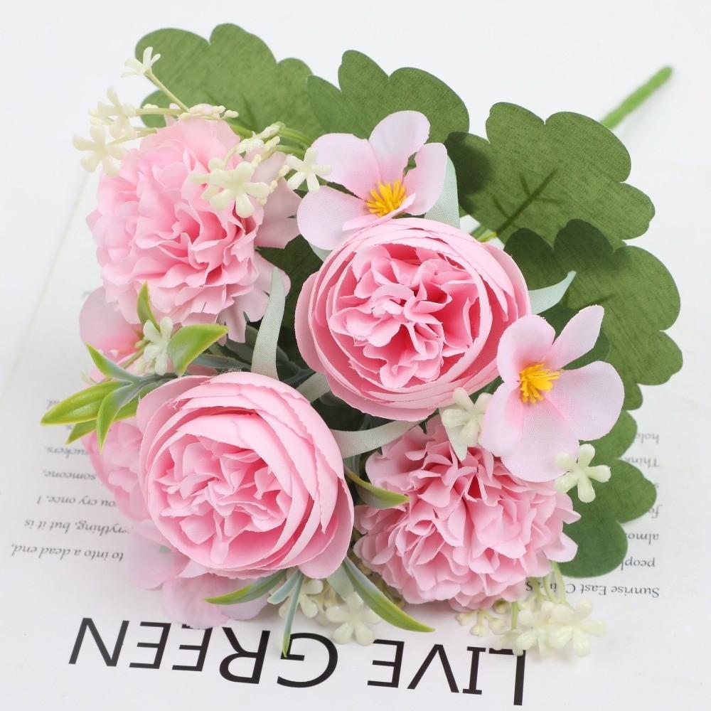 Photography Props Simulated Peony Flower Mother's Day Gifts Bridal Bouquet Home Decor