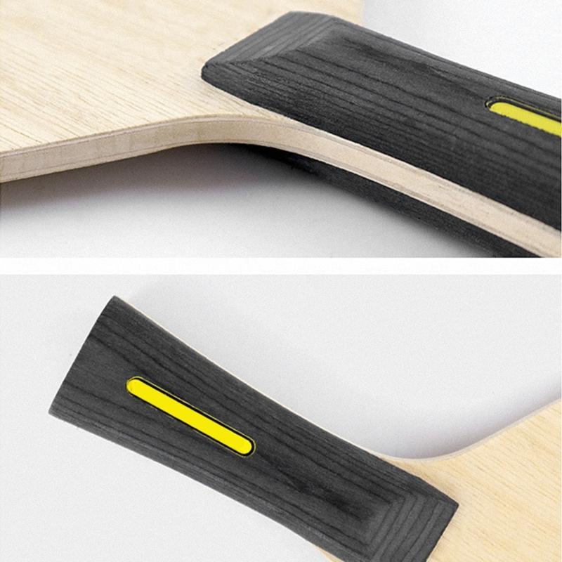 Hexagon Table Tennis Racket Bottom Plate Beginner Training PingPong Racket Wood Baseboard Table Tennis Racket Base