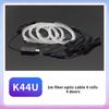 3M Car Interior Ambient LED Light Strip Invisible USB Flexible Neon Interior Lights Assembly RGB APP For Car Decoration Lighting