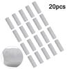 Tunnel Hoop Clips Pipe Clamps 20PCS Plant Stakes Row Cover Temperature Resistant Anti Rust Greenhouse Shed Film