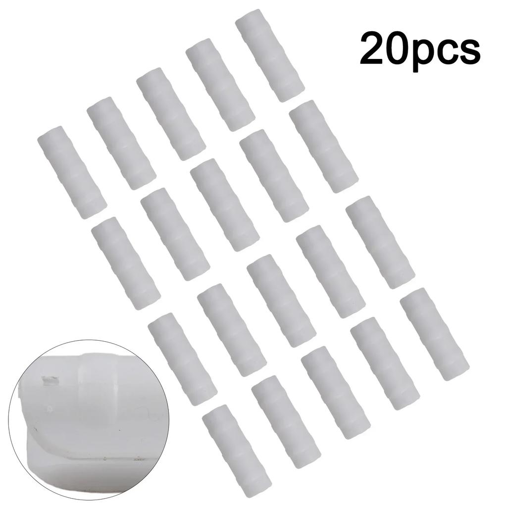 Tunnel Hoop Clips Pipe Clamps 20PCS Plant Stakes Row Cover Temperature Resistant Anti Rust Greenhouse Shed Film