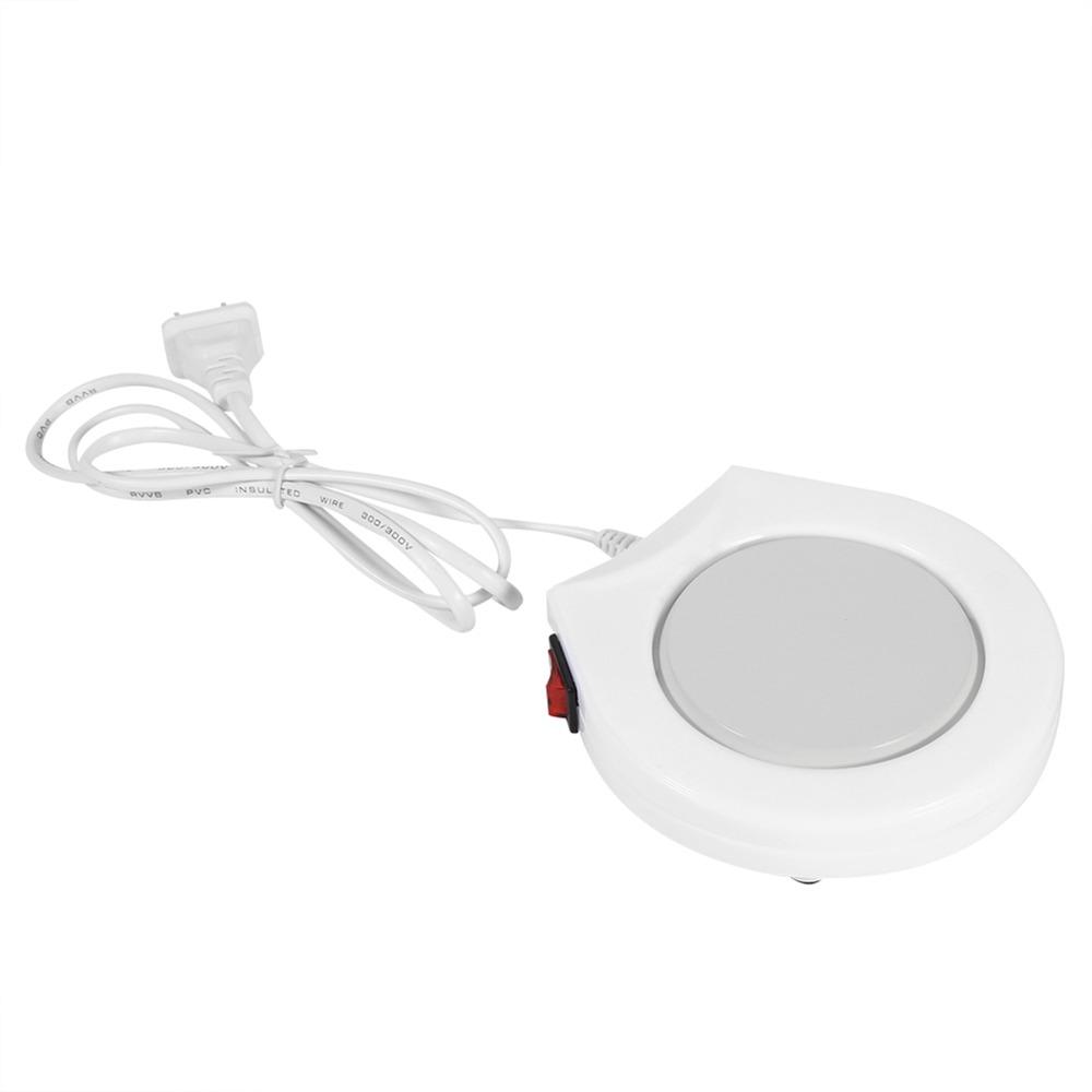 US Standard Plug Mug Warmer Uniform Heating Plate Cup Heating Pad Tea Thermal Mat  Office