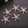5pcs Starfishes Hair Clip Handmade Sea Star Golden Starfishes Hairpin Hair Accessories
