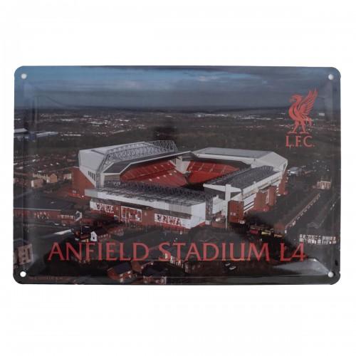 Liverpool FC Metal Stadium Sign