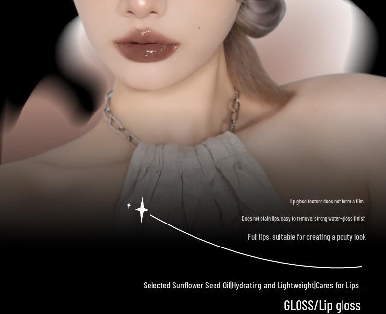 LEEMEMBER Limon Double-Ended Matte & Water Gloss Lip Set with Primer and Nude Lipstick.