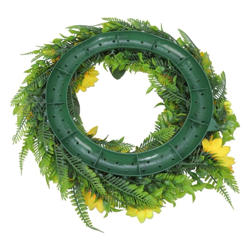 Artificial Sunflowers Wreath Front Door Wreath Spring Wreath for Front Door Farmhouses Garden Wedding Decorations