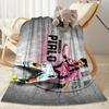 Soccer Player Action Field. Blanket Comfortable Suitable for Couch Bed Chair for All Seasons Stylish Decor Birthday Christmas Gift Blanket
