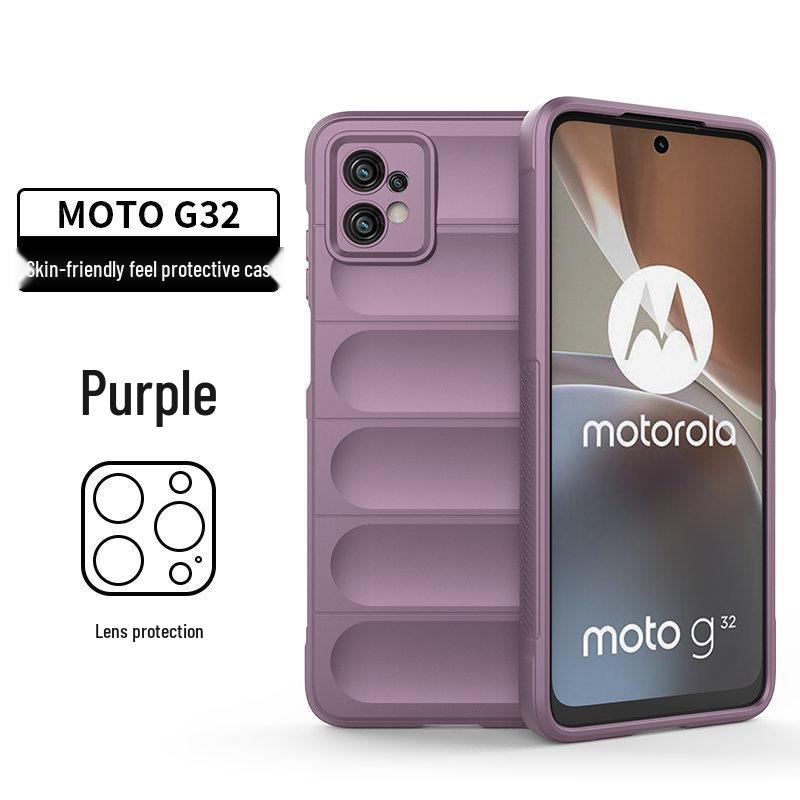 Motorola G32 Silicone Anti-Slip Protective Case, Phantom Shield, Drop-Resistant for G86
