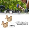 RC Brass Front C Hub Carrier Mount for Axial SCX10II 90046 90047 1/10 RC Car Upgrade Parts
