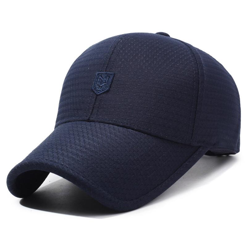Spring Summer Net Baseball Cap Outdoor Sports Peaked Cap Breathable Sunshade Cap Men's Cap