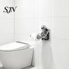 Gothic Toilet Paper Holder Skeleton Holder, Wall Mount Skull Tissue Decorative Art Crafts Roll Organizer Stand, Spooky Halloween Bathroom Decoration
