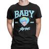 BABY Saja Boys Kpop Demon Hunters T Shirt Men Pure Cotton Funny T-Shirts Round Collar  Tees Short Sleeve Clothes Party