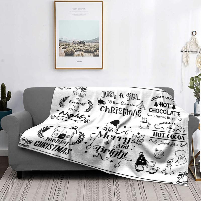 Dekoracja domu pluszowy koc Sofa koc Narzuta łóżko puszyste miękkie koce wystrój Kratka Nowoczesny Halloween Wesołych Świąt zima