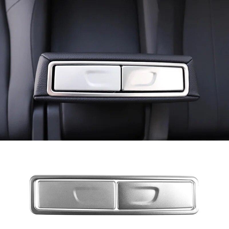 

Автомобильный Стайлинг Задний Подлокотник Ящик Автомобильный Подстаканник Наклейка Крышка Для Mercedes Benz A W177 GLB X247 GLA H247 -21 2020-21 GLA серебряный