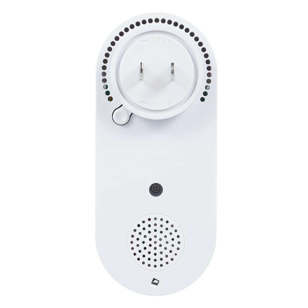 Carbon Monoxide & Natural Gas Combination Detector Plug in Wall Detectors CO & Natural Gas 4 in 1 CO Monitor Alarm with
