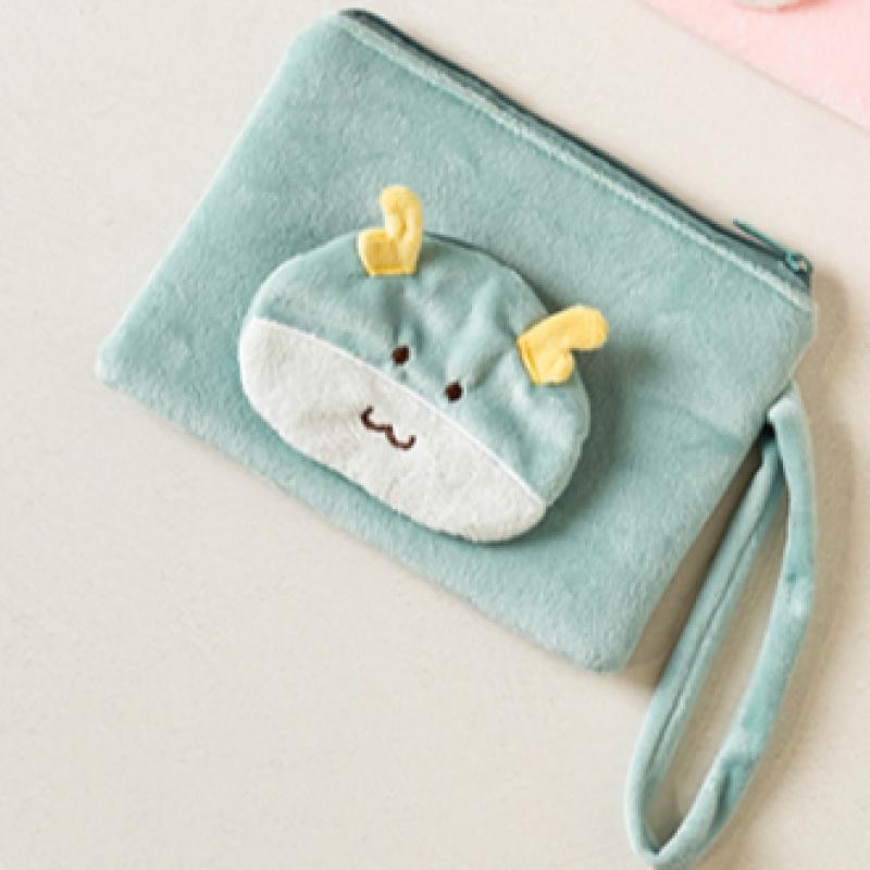 DaiSo Новогодний кошелек для монет Квадратный мешочек