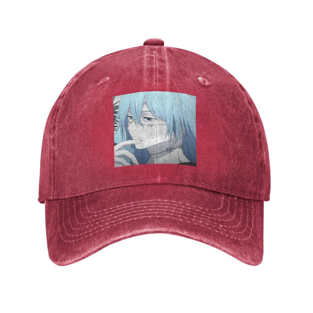 Jujutsu Kaisen Mahito Anime Denim Cap Casual Baseball Caps Adjustable Hat Summer Unisex Baseball Hats